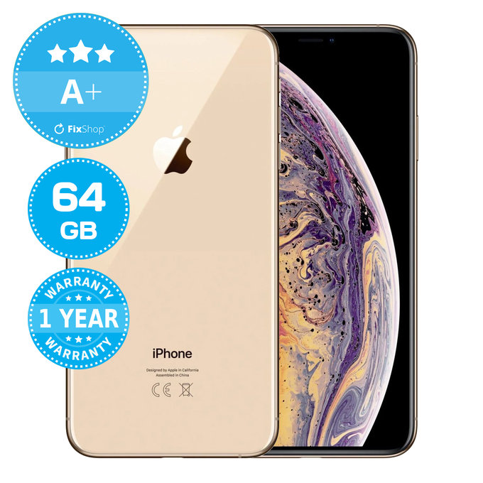 Apple iPhone XS Max Gold 64GB A+ Felújított