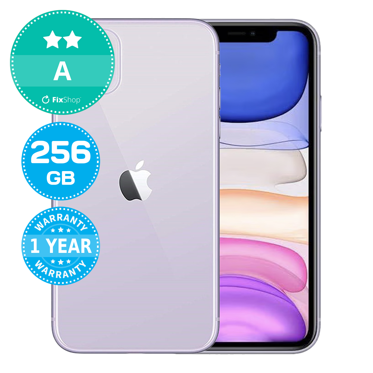 Apple iPhone 11 Purple 256GB A Felújított | FixShop
