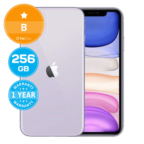 Apple iPhone 11 Purple 256GB B Felújított