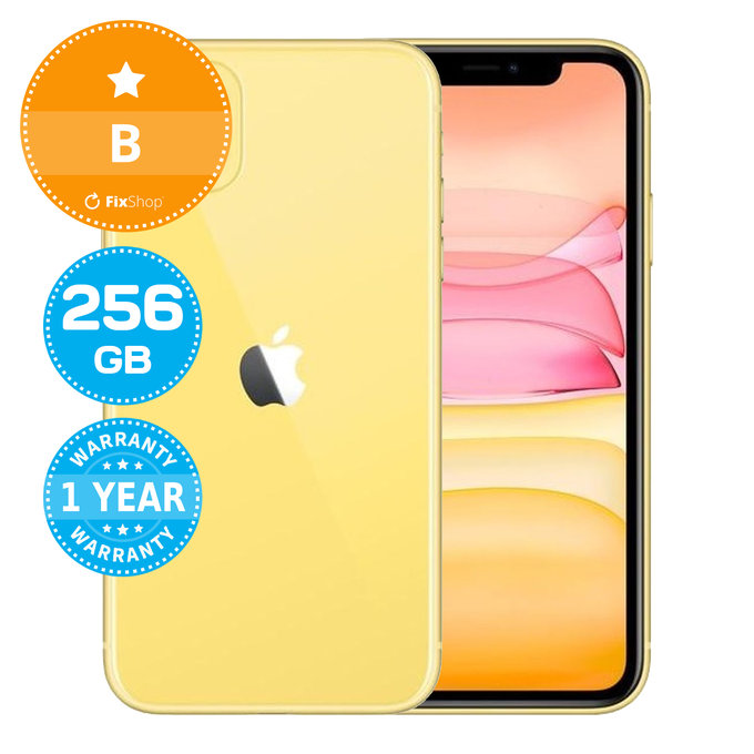 Apple iPhone 11 Yellow 256GB B Felújított