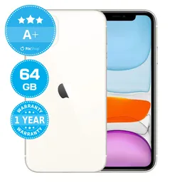 Apple iPhone 11 White 64GB A+ Felújított
