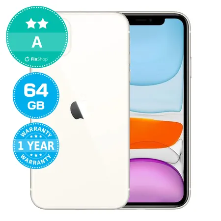 Apple iPhone 11 White 64GB A Felújított