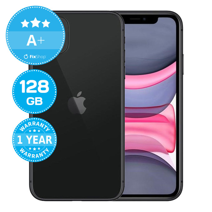 Apple iPhone 11 Black 128GB A+ Felújított