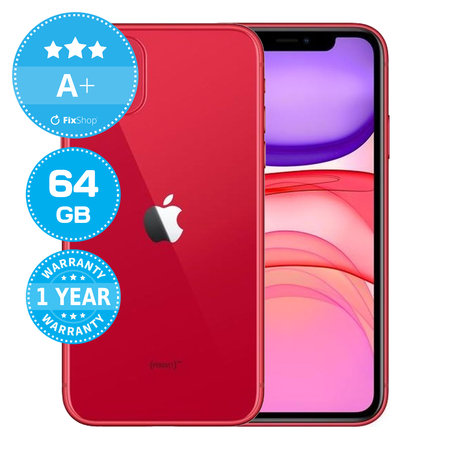 Apple iPhone 11 (PRODUCT)RED 64GB A+ Felújított