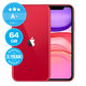 Apple iPhone 11 (PRODUCT)RED 64GB A+ Felújított