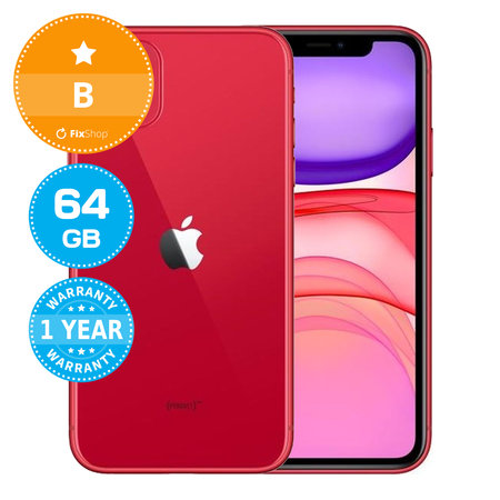 Apple iPhone 11 (PRODUCT)RED 64GB B Felújított