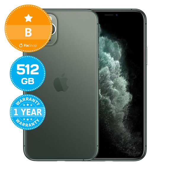 Apple iPhone 11 Pro Midnight Green 512GB B Felújított