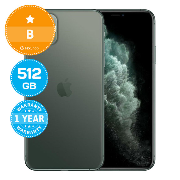 Apple iPhone 11 Pro Max Midnight Green 512GB B Felújított