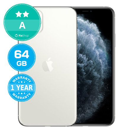Apple iPhone 11 Pro Max Silver 64GB A Felújított
