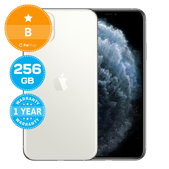 Apple iPhone 11 Pro Max Silver 256GB B Felújított
