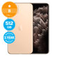 Apple iPhone 11 Pro Max Gold 512GB B Felújított