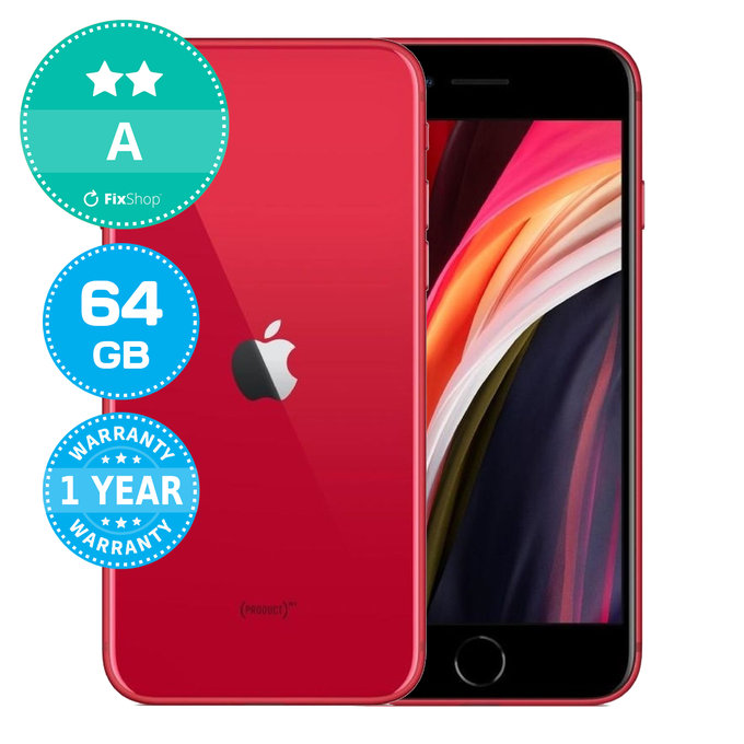 Apple iPhone SE (2nd Gen 2020) (PRODUCT)RED 64GB A Felújított