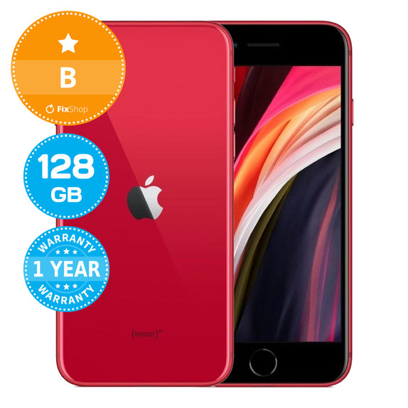 Apple iPhone SE (2nd Gen 2020) (PRODUCT)RED 128GB B Felújított
