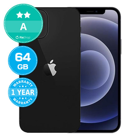 Apple iPhone 12 Mini Black 64GB A Felújított