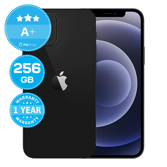 Apple iPhone 12 Mini Black 256GB A+ Felújított