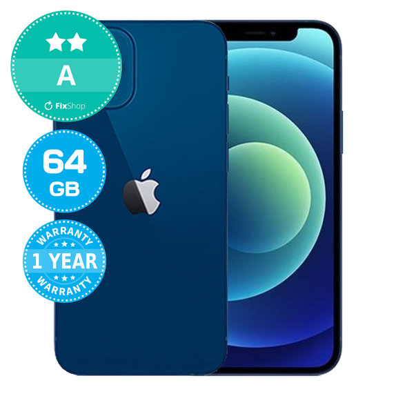 Apple iPhone 12 Mini Blue 64GB A Felújított