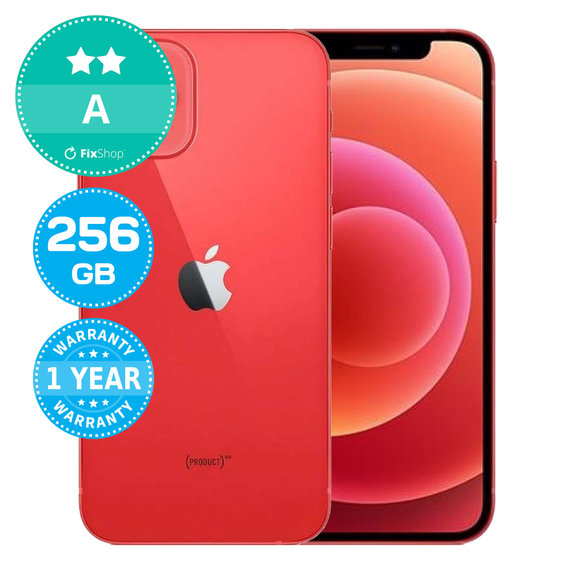 Apple iPhone 12 Mini (PRODUCT)RED 256GB A Felújított