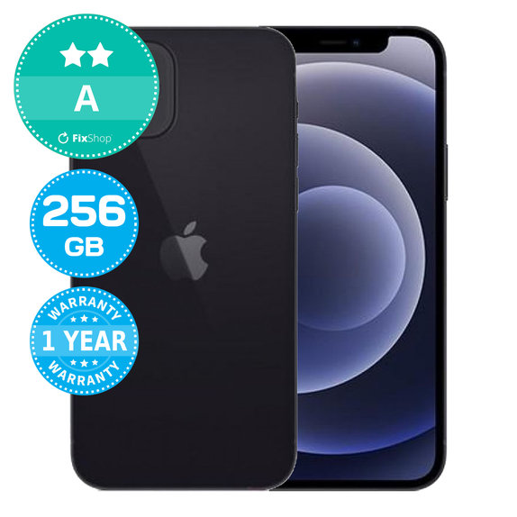 Apple iPhone 12 Black 256GB A Felújított