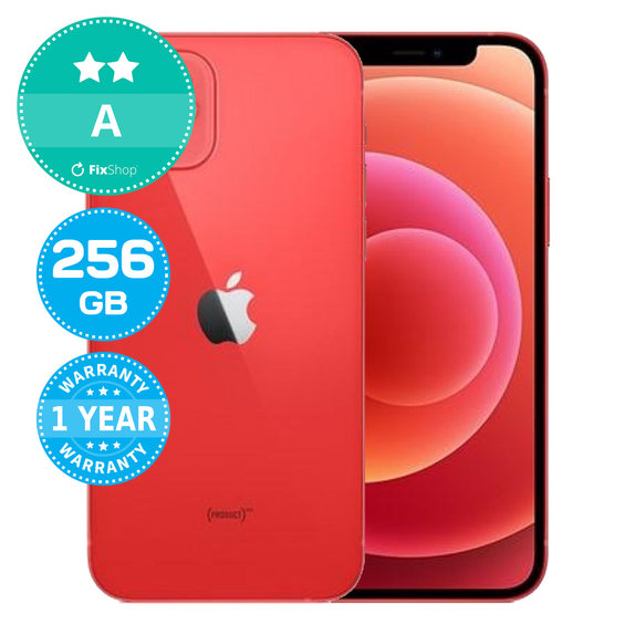 Apple iPhone 12 (PRODUCT)RED 256GB A Felújított