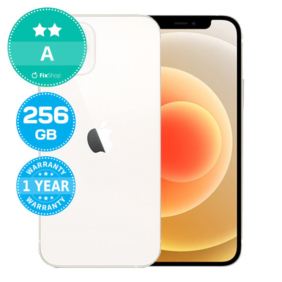 Apple iPhone 12 White 256GB A Felújított