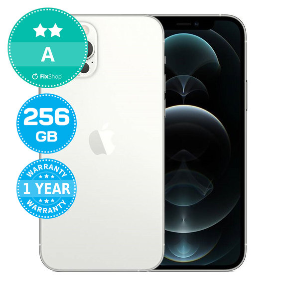Apple iPhone 12 Pro Silver 256GB A Felújított