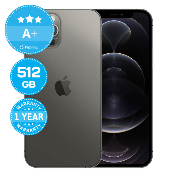 Apple iPhone 12 Pro Graphite 512GB A+ Felújított