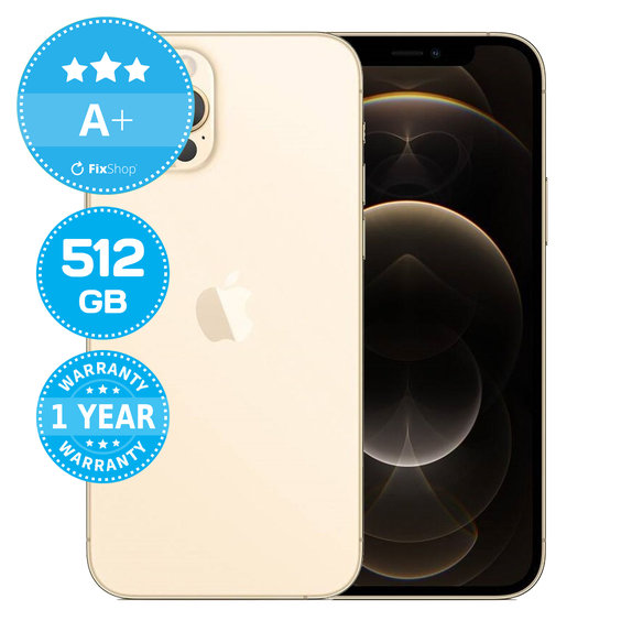 Apple iPhone 12 Pro Gold 512GB A+ Felújított