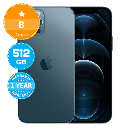 Apple iPhone 12 Pro Pacific Blue 512GB B Felújított
