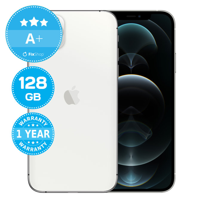 Apple iPhone 12 Pro Max Silver 128GB A+ Felújított