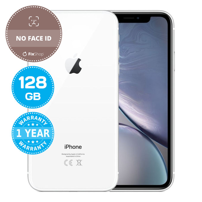 Apple iPhone XR White 128GB (No Face ID) Felújított