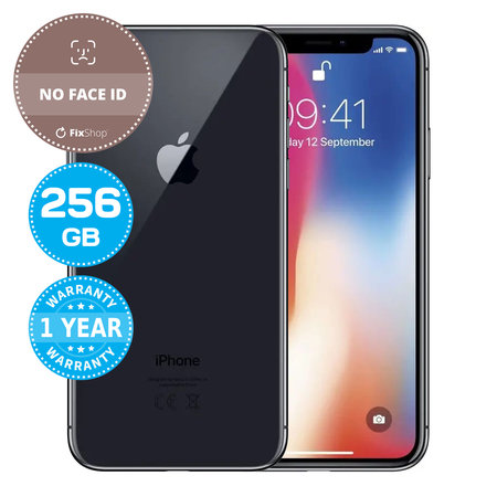 Apple iPhone X Space Gray 256GB (No Face ID) Felújított