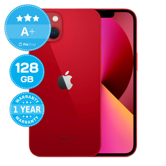 Apple iPhone 13 (PRODUCT)RED 128GB A+ Felújított