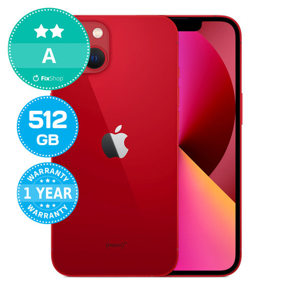 Apple iPhone 13 (PRODUCT)RED 512GB A Felújított