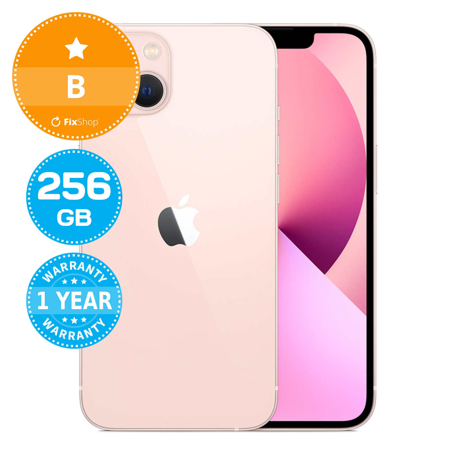 Apple iPhone 13 Pink 256GB B Felújított | FixShop