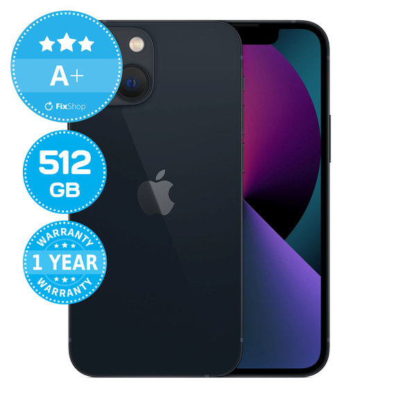 Apple iPhone 13 Mini Midnight 512GB A+ Felújított