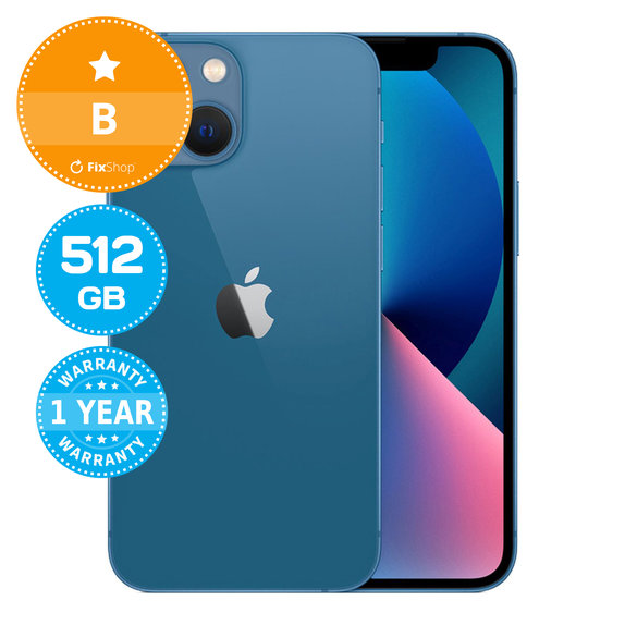 Apple iPhone 13 Mini Blue 512GB B Felújított