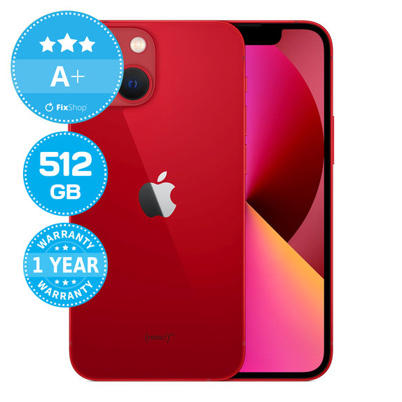 Apple iPhone 13 Mini (PRODUCT)RED 512GB A+ Felújított