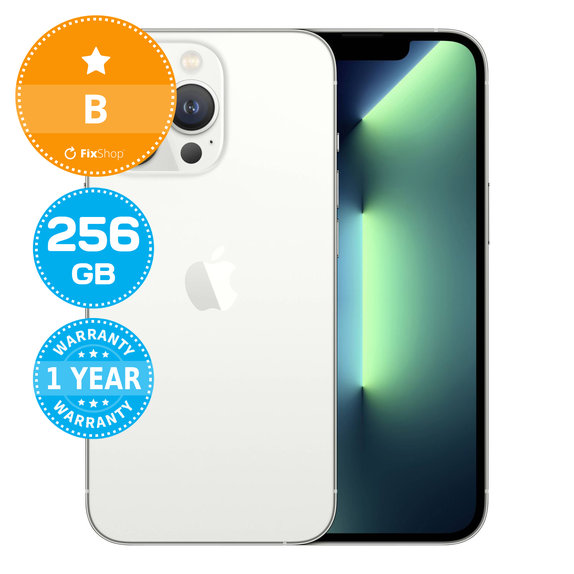 Apple iPhone 13 Pro Silver 256GB B Felújított