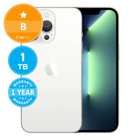 Apple iPhone 13 Pro Silver 1TB B Felújított