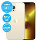 Apple iPhone 13 Pro Max Gold 512GB A+ Felújított