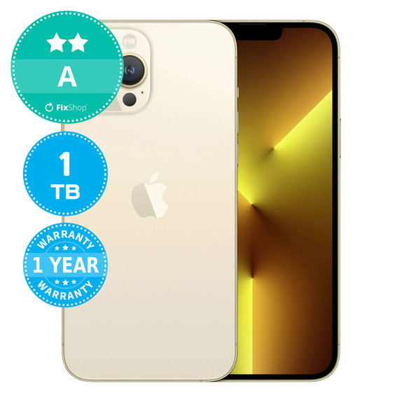 Apple iPhone 13 Pro Max Gold 1TB A Felújított