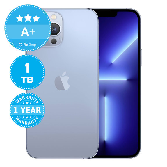 Apple iPhone 13 Pro Max Sierra Blue 1TB A+ Felújított