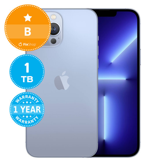 Apple iPhone 13 Pro Max Sierra Blue 1TB B Felújított