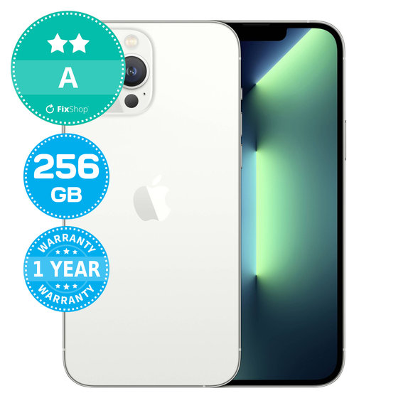 Apple iPhone 13 Pro Max Silver 256GB A Felújított