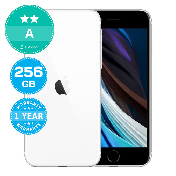 Apple iPhone SE (3rd Gen 2022) Starlight 256GB A Felújított