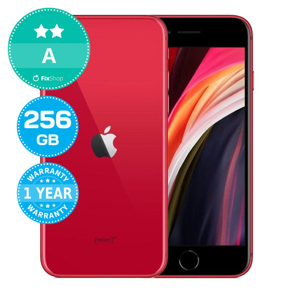 Apple iPhone SE (3rd Gen 2022) (PRODUCT)RED 256GB A Felújított