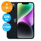 Apple iPhone 14 Midnight 128GB B Felújított