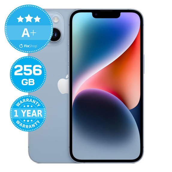Apple iPhone 14 Blue 256GB A+ Felújított