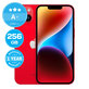Apple iPhone 14 (PRODUCT)RED 256GB A+ Felújított