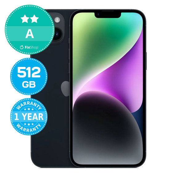Apple iPhone 14 Plus Midnight 512GB A Felújított